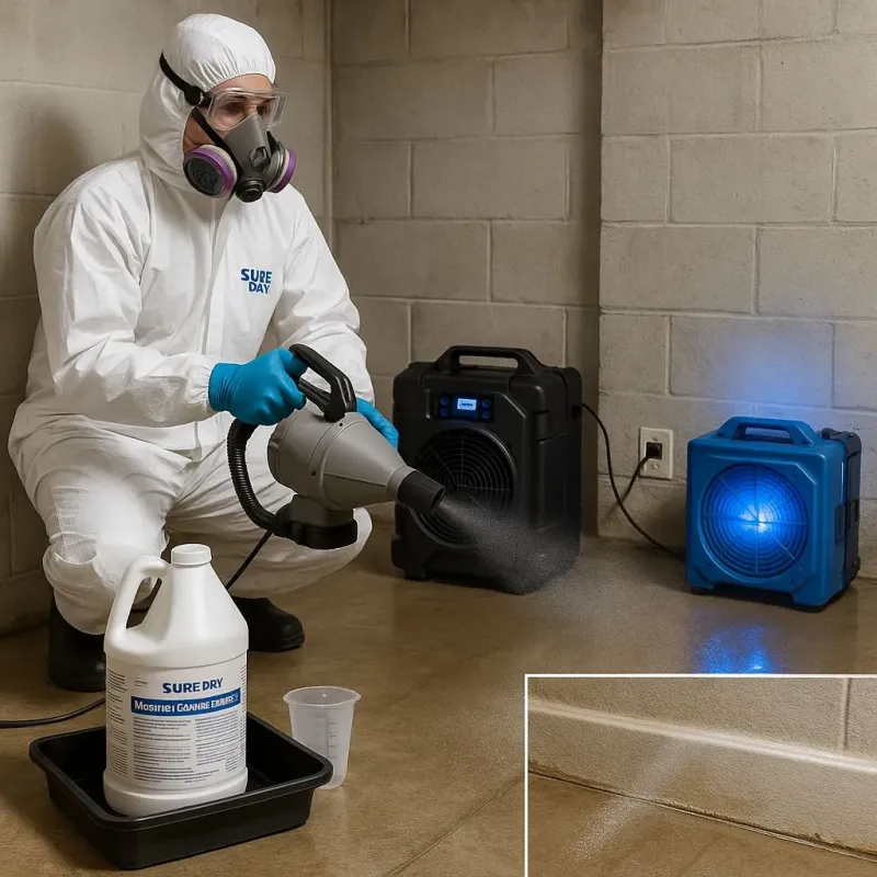 Sanitization and Odor Removal process in Ackley, IA
