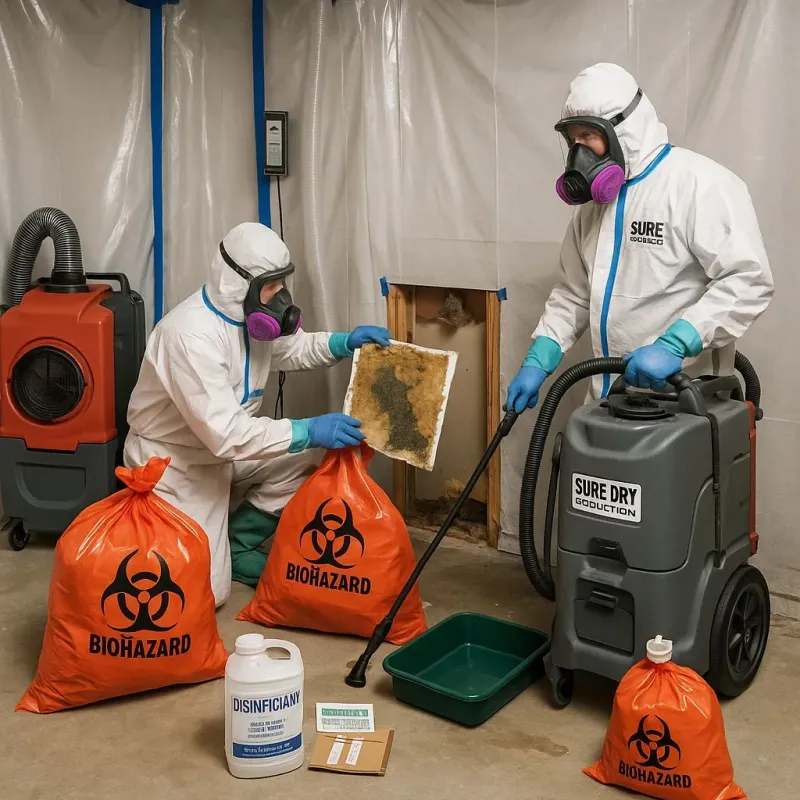 Contaminated Water Handling Protocols process in Ackley, IA