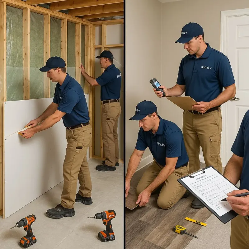 Repairs and Reconstruction process in Ackley, IA