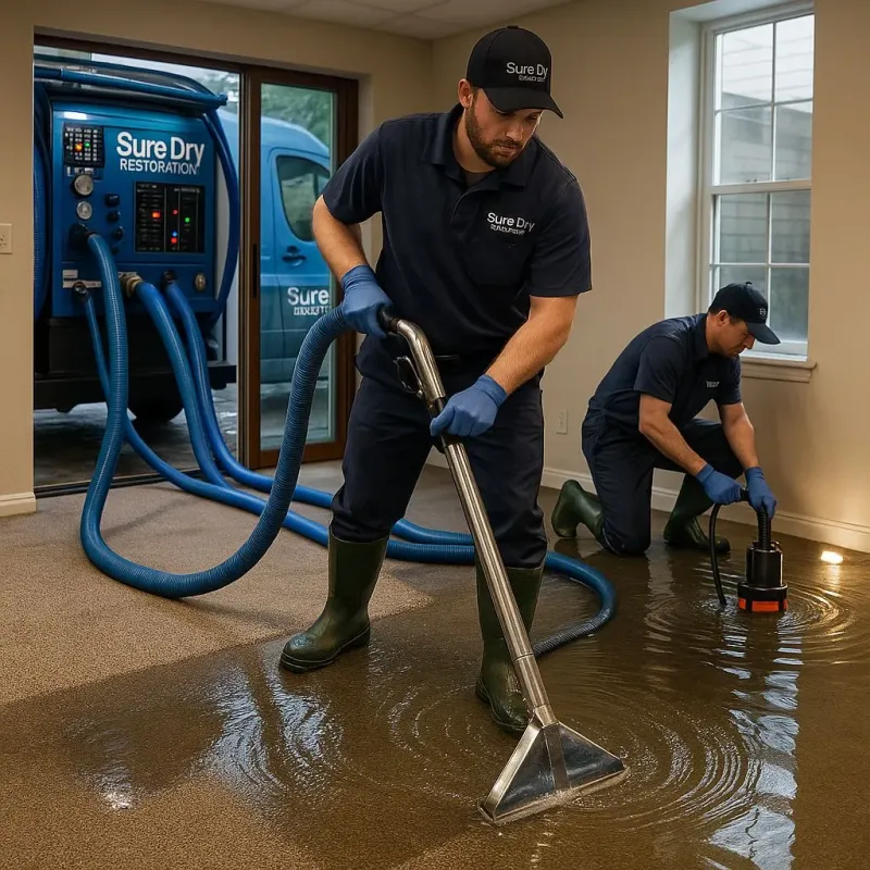 Water Extraction and Removal process in Ackley, IA